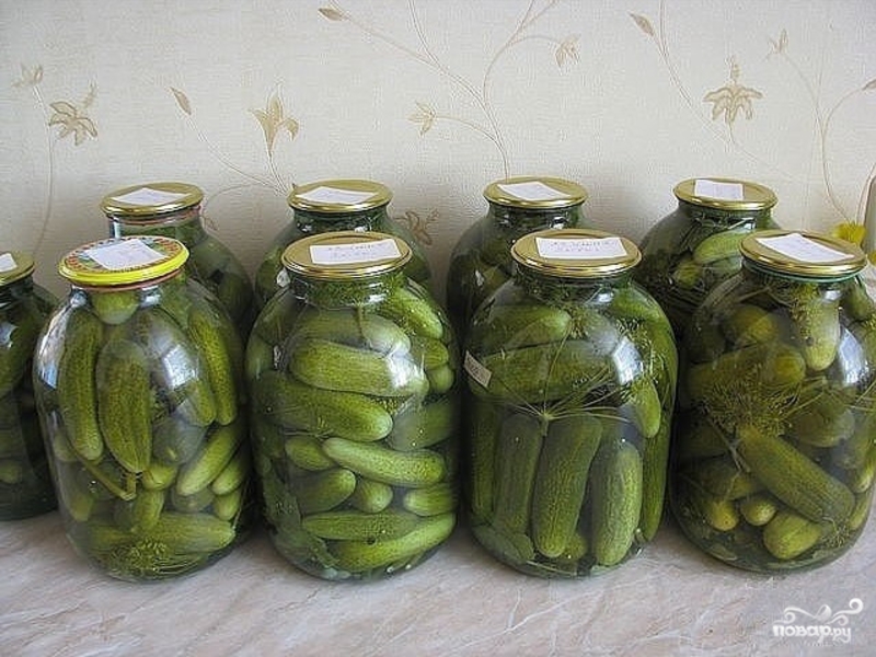 Agurk pickles er deilig