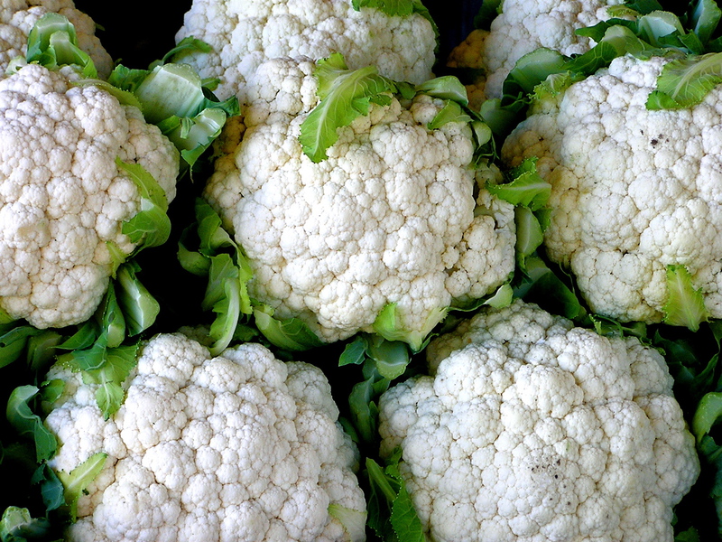 Pag-aani ng cauliflower