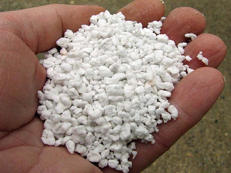 Description de l'apparence de la substance perlite