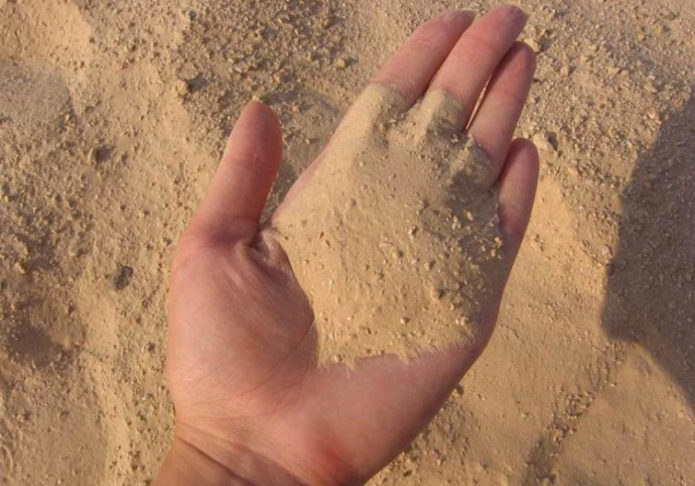 Sand zur Hand