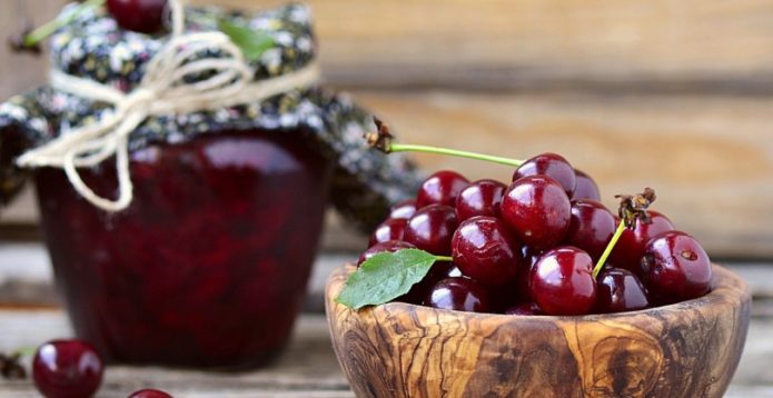 confiture de cerises