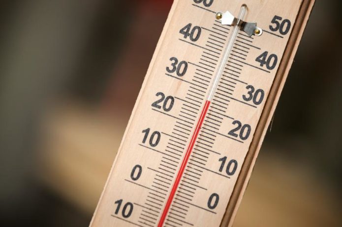 Termómetro para medir la temperatura