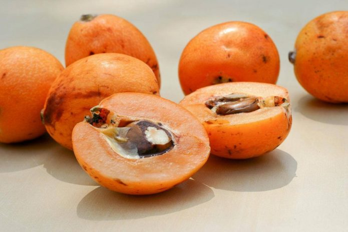 Medlar fruits